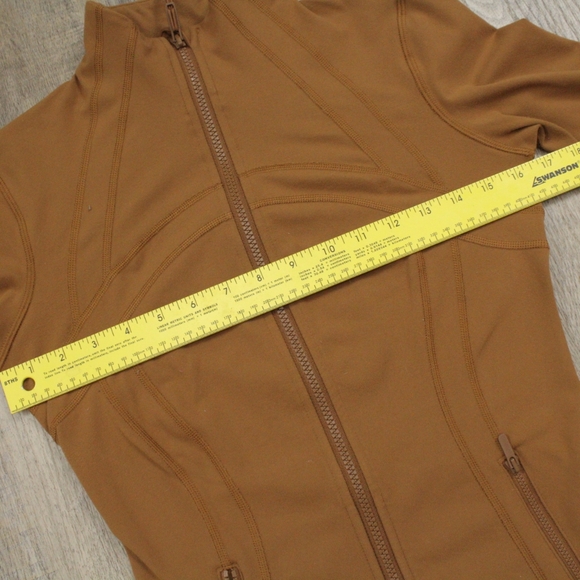 Lululemon Copper Brown Define Jacket Luon Size 6 - Picture 12 of 13
